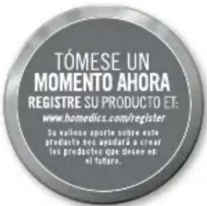 HOMEDICS UV CLEAN SAN-C050 - COORDONNEES DU SERVICE APRES-VENTE AU CANADA - 1
