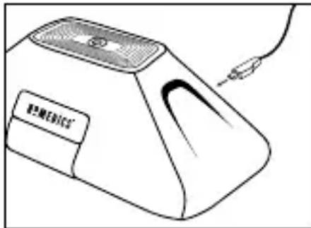 HOMEDICS UV CLEAN SAN-C050 - CHARGEMENT DU DISPOSITIF DÉPLIANT DE DÉSINFECTION - 1