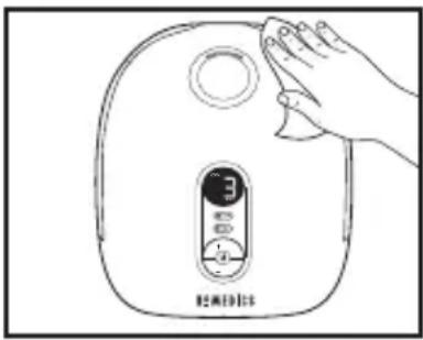 HOMEDICS Total Comfort Deluxe UHE-WM130 - PARA LIMPIAR LA MEMBRANA ULTRASÓNICA/DE TRANSDUCTOR - 5