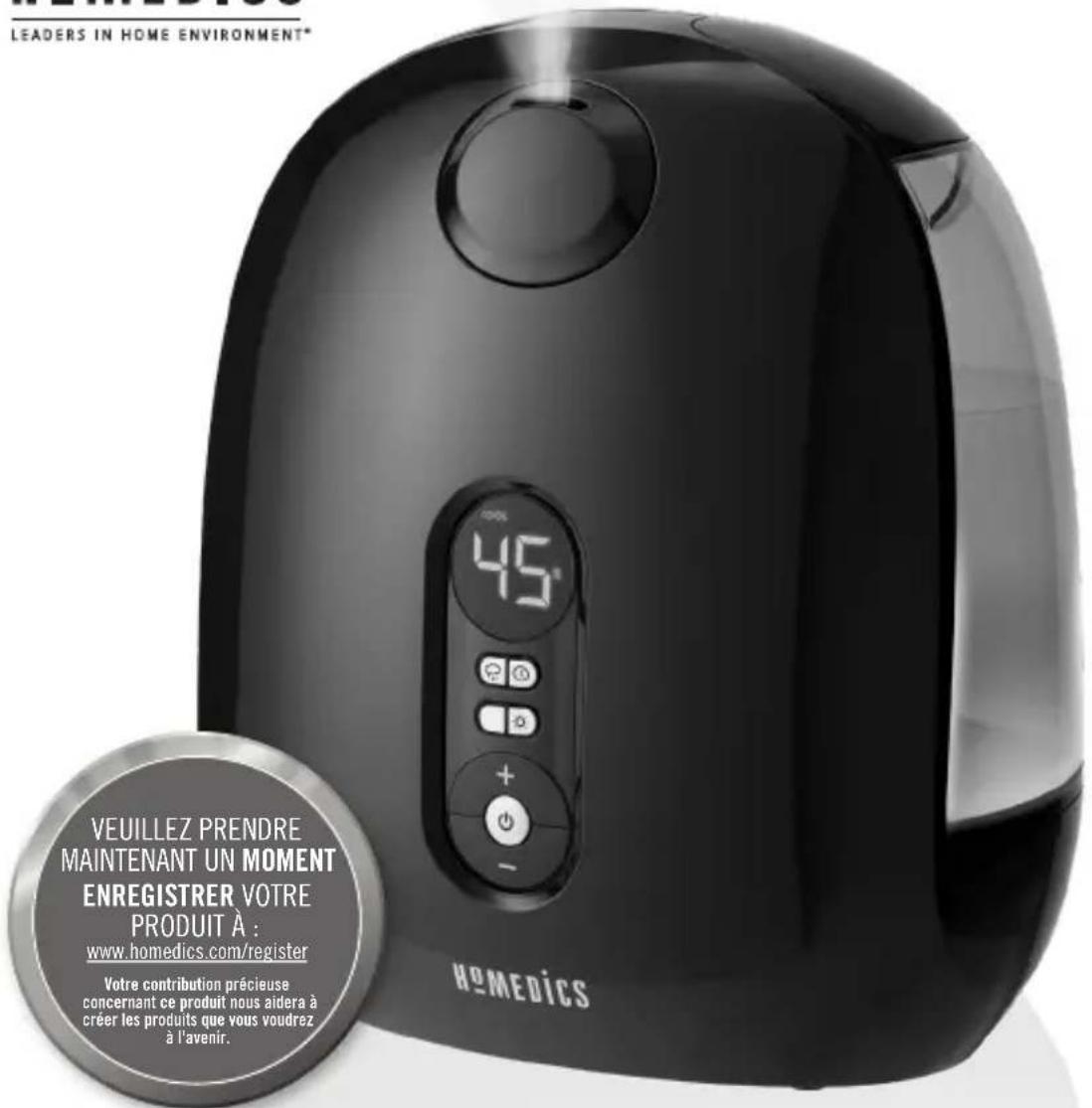 HOMEDICS Total Comfort Deluxe UHE-WM130 - 2-YEAR LIMITED WARRANTY - 1