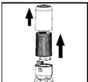 HOMEDICS UHE-CMTF47 - TO FILL AT THE FAUCET - 1