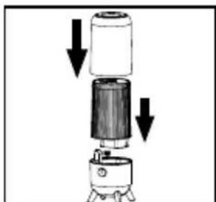 HOMEDICS UHE-CMTF47 - TO FILL AT THE FAUCET - 3