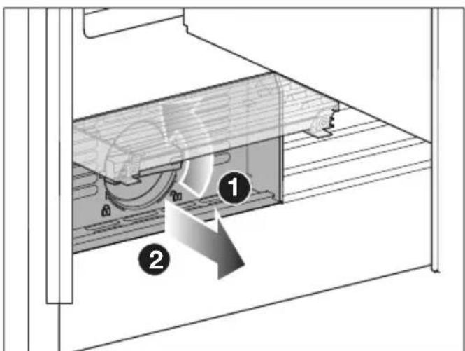 MIELE KFMC 3844 L - Nettoyer le filtrre à eau (filtré à tamis) - 2