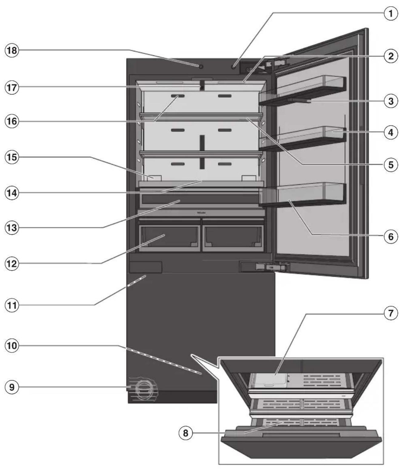 MIELE KFMC 3844 R - Branchement électrique - 2
