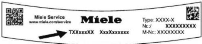 MIELE TWL680WP - Base de données EPREL - 1