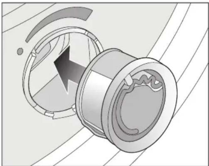 MIELE TWL680WP - Installation du flacon de parfum - 3