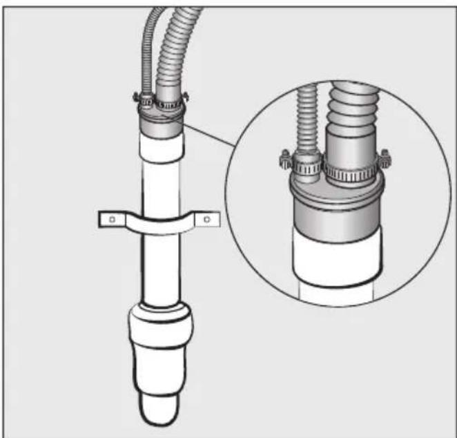 MIELE TWL680WP - Adaptateur de vidange - 2