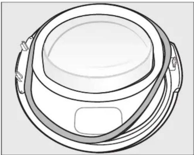 MIELE TWL680WP - Monter la porte - 1