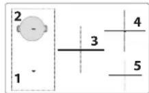 BAUKNECHT BTX8017DCF - TAILLE DE LA POÊLE/DU FOND DE CASSEROLE ADAPTÉE AUX DIFFÉRENTES ZONES DE CUISSON - 1