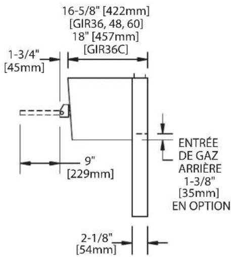 GARLAND GIR36 - DIMENSIONS ET SPECIFICATIONS - 3