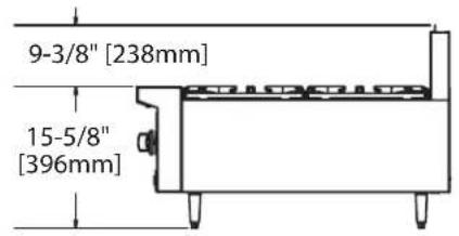 GARLAND GF36-G36T - Vista Superior - 2