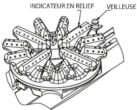 GARLAND G36-G36C - Brûleurs De Plaque Ouverte - 1