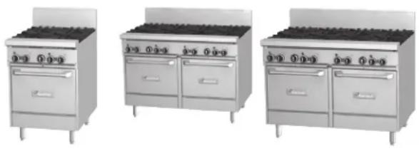 GARLAND GF36-6R - ESTUFAS DE GAS PARA RESTAURANTES GARLAND SERIE SENTRY GF - 1