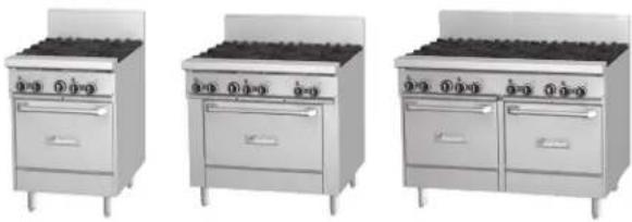 GARLAND GF36-6R - GARLAND GF SENTRY SERIES GAS RESTAURANT RANGES - 1