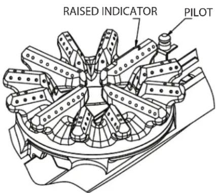 GARLAND G60-4G36SS - Open Top Burners - 1