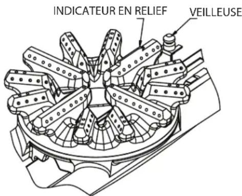 GARLAND G48-2G36CS - Brûleurs De Plaque Ouverte - 1