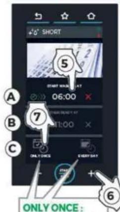 Unox CHEFTOP MIND.Maps PLUS XEVC-1011-GPRM - Que se passe-t-il si vous programmez seulement l'heure du four prêt et non celui de début de lavage ? - 4