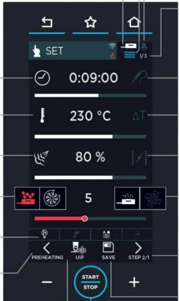 Unox CHEFTOP MIND.Maps PLUS XEVC-1011-GPRM - « PRESSURE STEAM » - 1