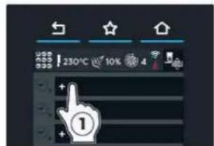 Unox CHEFTOP MIND.Maps PLUS XEVC-1011-GPRM - C Réglage d'une température de la sonde à cœur en mode manuel - 1