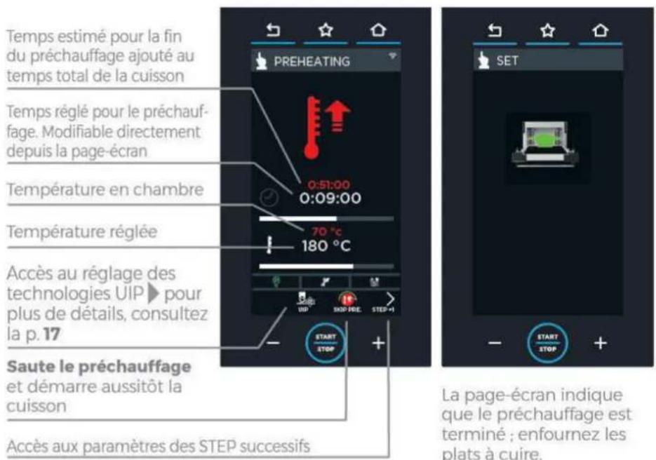 Unox CHEFTOP MIND.Maps PLUS XEVC-1011-GPRM - préchauffage automatique ou manuel - 1