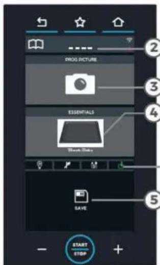 Unox CHEFTOP MIND.Maps PLUS XEVC-1011-GPRM - SAUVEGARDER LA CUISSON PROGRAMMÉE ET LA LANCER - 2