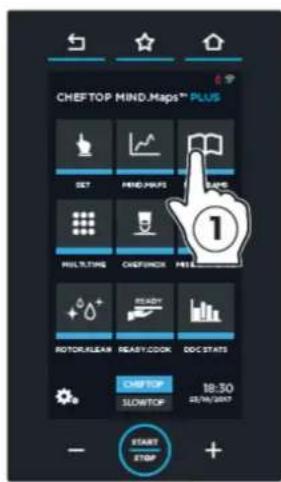 Unox CHEFTOP MIND.Maps PLUS XEVC-1011-GPRM - MY PROGRAMS - 1
