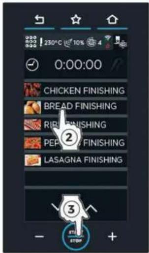 Unox CHEFTOP MIND.Maps PLUS XEVC-1011-GPRM - C Réglage d'une température de la sonde à cœur en mode manuel - 2