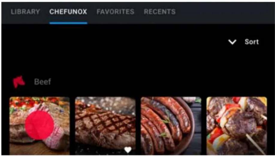 Unox CHEFTOP-X Digital.ID XEDA-0621-GXLS-ET - Réglage des timers en utilisant une recette compatible - 2