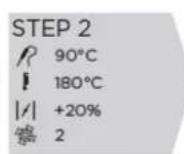 Unox CHEFTOP MIND.Maps PLUS XEVC-1011-GPLM-MS - □Programmer une ou plusieurs phases de cuisson - 6