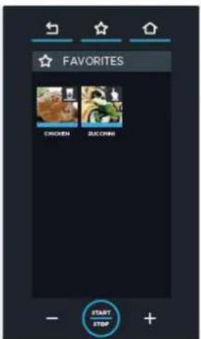 Unox CHEFTOP MIND.Maps PLUS XEVC-1011-GPLM-MS - A | Fonction spéciale «FAVORITES » - 7