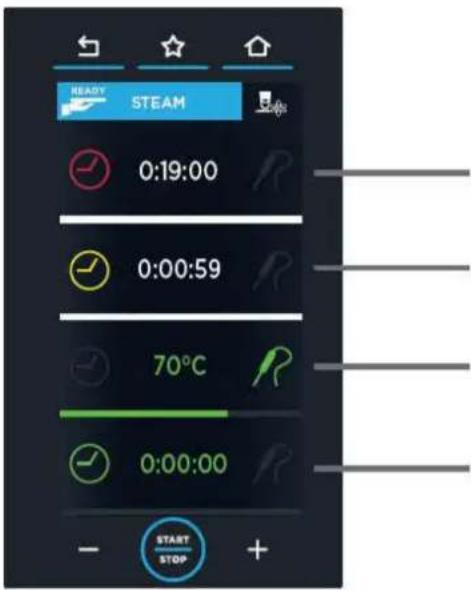 Unox CHEFTOP MIND.Maps PLUS XEVC-1011-GPLM-MS - Utilisation | Menu READY.COOK Menu READY.BAKE - 4