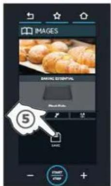 Unox CHEFTOP MIND.Maps PLUS XEVC-1011-GPLM-MS - SAUVEGARDER LA CUISSON PROGRAMMEE ET LA LANCER - 6