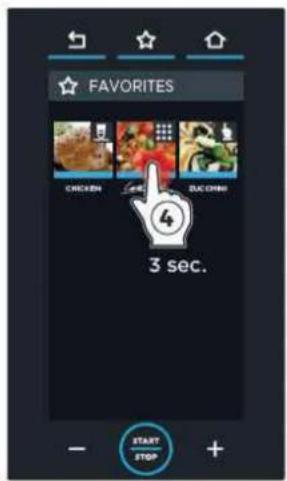 Unox CHEFTOP MIND.Maps PLUS XEVC-1011-GPLM-MS - A | Fonction spéciale «FAVORITES » - 5