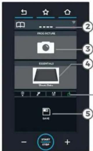 Unox CHEFTOP MIND.Maps PLUS XEVC-1011-GPLM-MS - SAUVEGARDER LA CUISSON PROGRAMMEE ET LA LANCER - 2