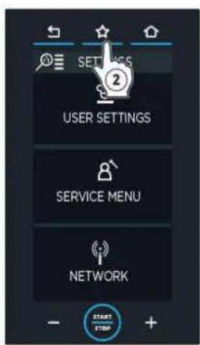 Unox CHEFTOP MIND.Maps PLUS XEVC-1011-GPLM-MS - Réglages du menu - 3