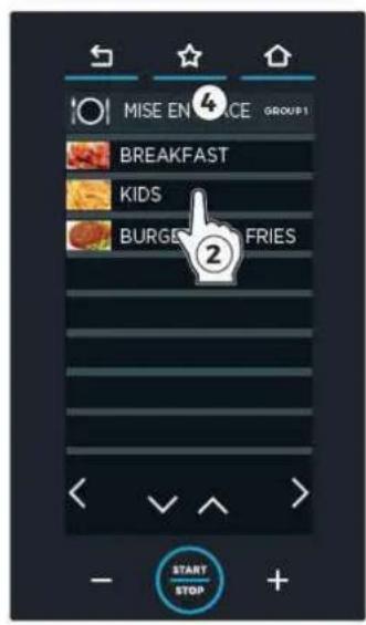 Unox CHEFTOP MIND.Maps PLUS XEVC-1011-GPLM-MS - MY MENU - 2