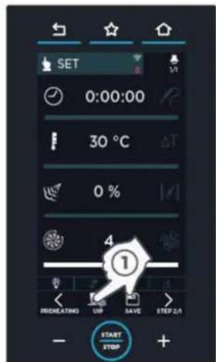 Unox CHEFTOP MIND.Maps PLUS XEVC-1011-GPLM-MS - Activer un préchauffage SMART. Preheating (mode conseillé) - 4
