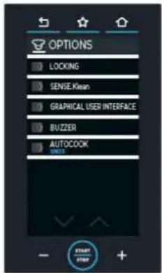 Unox CHEFTOP MIND.Maps BIG PLUS XEVL-2011-YPLS - Timeout verrouillage afficheur - 1