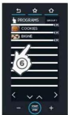 Unox CHEFTOP MIND.Maps BIG PLUS XEVL-2011-YPLS - SAUVEGARDER LA CUISSON PROGRAMMÉE ET LA LANCER - 7