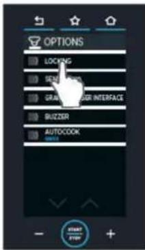 Unox CHEFTOP MIND.Maps BIG PLUS XEVL-2011-YPLS - Timeout verrouillage afficheur - 2