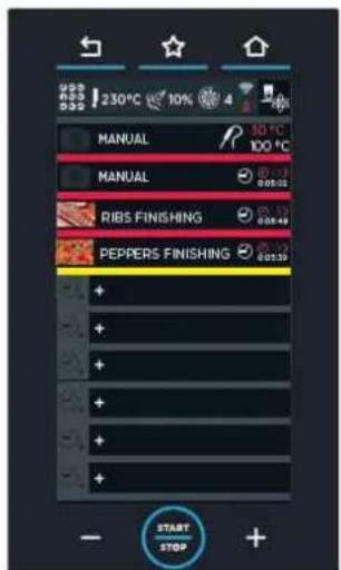 Unox CHEFTOP MIND.Maps PLUS XAVC-06FS-HPRM - C Réglage d'une température de la sonde à cœur en mode manuel - 7