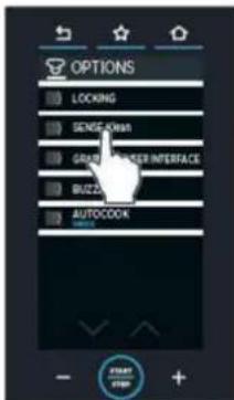 Unox CHEFTOP MIND.Maps BIG PLUS XAVL-2021-GPRS - Timeout verrouillage afficheur - 5
