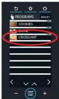 Unox CHEFTOP MIND.Maps BIG PLUS XAVL-2021-GPRS - SAUVEGARDER LA CUISSON PROGRAMMEE ET LA LANCER - 8
