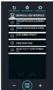 Unox CHEFTOP MIND.Maps BIG PLUS XAVL-2021-GPRS - Timeout verrouillage afficheur - 9