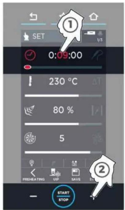 Unox CHEFTOP MIND.Maps BIG PLUS XAVL-2021-GPRS - En agissant sur les touches - 2