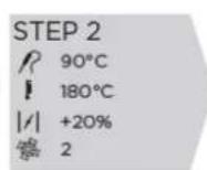 Unox CHEFTOP MIND.Maps BIG PLUS XAVL-2021-GPRS - □Programmer une ou plusieurs phases de cuisson - 6