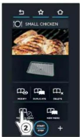 Unox CHEFTOP MIND.Maps BIG PLUS XAVL-2021-GPRS - F| Fonction speciale Fonction MENU QUOTIDIEN - 1