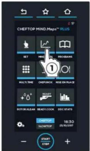 Unox CHEFTOP MIND.Maps BIG PLUS XAVL-2021-GPRS - Insertion des regles graduées pour vous guider - 1