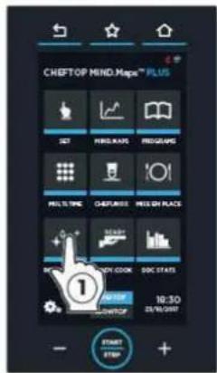 Unox CHEFTOP MIND.Maps BIG PLUS XAVL-2021-GPRS - COMMENT UTILISER LES PROGRAMMES DE LAVAGE (ROTOR.KLEAN) - 1