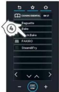 Unox CHEFTOP MIND.Maps BIG PLUS XAVL-2021-GPRS - SAUVEGARDER LA CUISSON PROGRAMMEE ET LA LANCER - 5